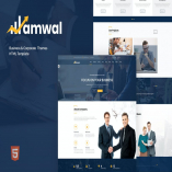 Amwal - Business & Financial HTML5 Template