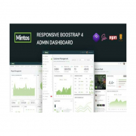 Mintos - Responsive Bootstrap 4 Admin Dashboard