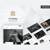 Attorna - Lawyer & Attorney HTML Template