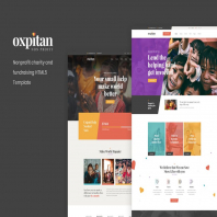 Oxpitan - Nonprofit Charity and Fundraising HTML5