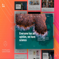 E—tan - Digital Consulting Agency HTML Template