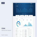 Fonik - Admin & Dashboard Template