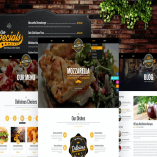 Mozzarella - Restaurant, Cafe & Bar HTML Template 