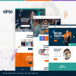 Kipso - Online Education Learning & LMS HTML