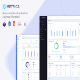 Metrica - Admin & Dashboard Template