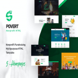 Povert - Nonprofit Fundraising Multipurpose HTML