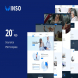 Vinso | Insurance PSD Template