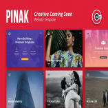 Creative Coming Soon Template - PINAK