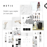 Metis - Creative Portfolio / Agency Template