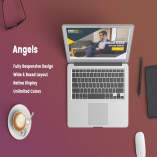 Angels – Clean & Creative vCard Portfolio Template