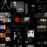 Red Art - Multipurpose Portfolio HTML Template