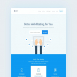 Hostio HTML & WHMCS Web Hosting Template