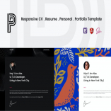 Penelope - Responsive CV / Resume Template