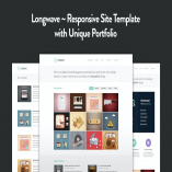 Longwave - Responsive HTML Template