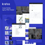 Kratos - Creative Portfolio Agency Template