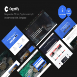 Cryptify - Bitcoin, Cryptocurrency Html Template