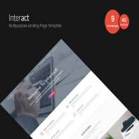 Interact - Multipurpose Landing Page Template
