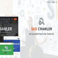 SEO Crawler - Digital Marketing Agency HTML Templa