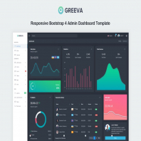 Greeva - Responsive Admin Dashboard Template