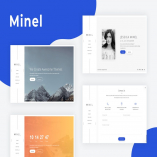 Minel - Responsive Minimal Site Template