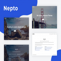 Nepto - Responsive Coming Soon Template