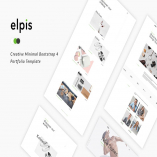 Elpis - Creative Minimal Portfolio Template