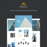 Spendora - Architecture and Building HTML Template