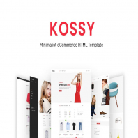 Kossy - Minimalist eCommerce HTML Template