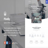 Pixeliy - Business HTML Landing Page Template