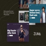 Zuma - eCommerce Men Fashion HTML Template