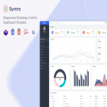 Syntra - Responsive Bootstrap 4 Admin Dashboard