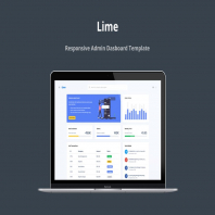 Lime - Responsive Admin Dashboard Template