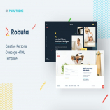 Robuta - Personal Onepage HTML Template