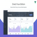 OneUI Vue Edition - Vuejs Admin Dashboard Template