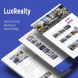 Lux Realty - Real Estate,Property Material Design 
