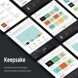 Keepsake - Multipurpose Single/Multi-page Template