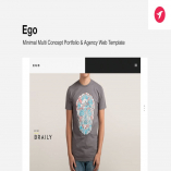 Ego - Multi Concept Portfolio -Freelancer / Agency