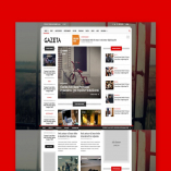 Gazeta 1 - Responsive Magazine & News Template