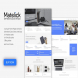 Matelick - Soft Material Corporate HTML Template