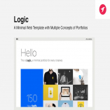 Logic - Minimal Multi-Concept Portfolio Template 