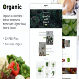 Organic - Responsive Organic Food & Store Template