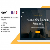 Oyo – Responsive HTML5 Coming Soon Template