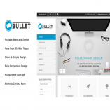 Bullet - Multipurpose Vertical Menu HTML Template