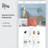 Mina - Responsive Furniture Handmade Shop Template