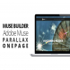 Muse Builder | Parallax OnePage Template For Muse