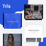 Trila - Ajax Based Creative Template