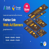 Fashion Sale Banners HTML5 D47 Ad - GWD & PSD