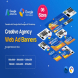 Creative, Startup Agency Banners HTML5 D38