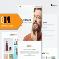 QONI - Personal Resume HTML Template AC