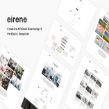 Eirene - Creative Minimal Bootstrap 4 Template